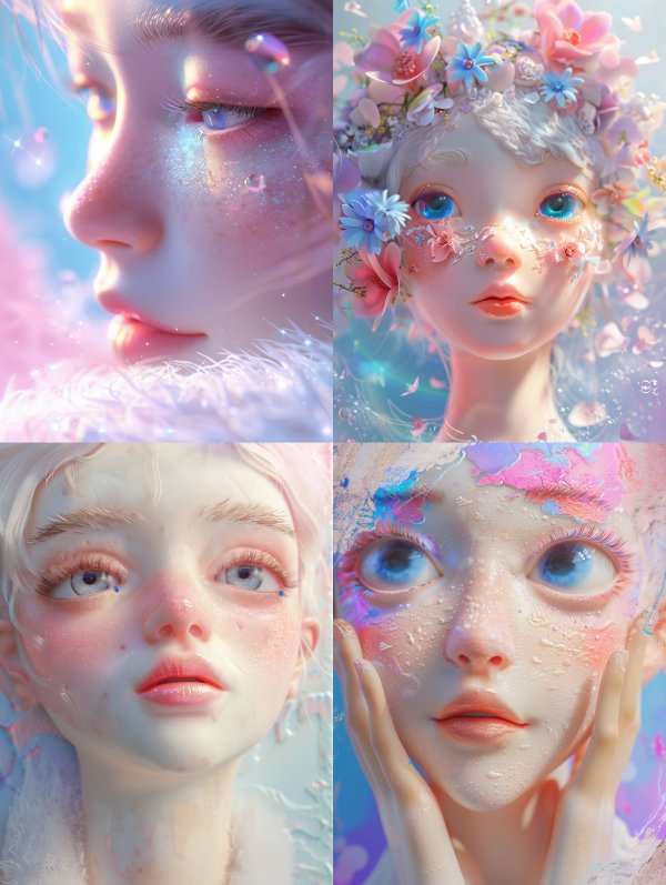 Ethereal Dream of Water Lilies