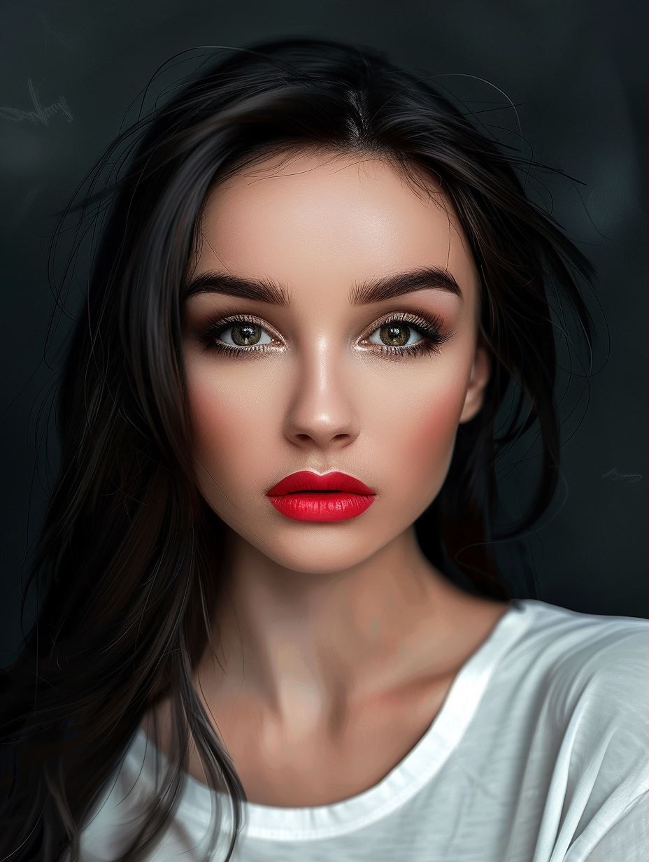 Mysterious Gaze in Shadow - Image 3