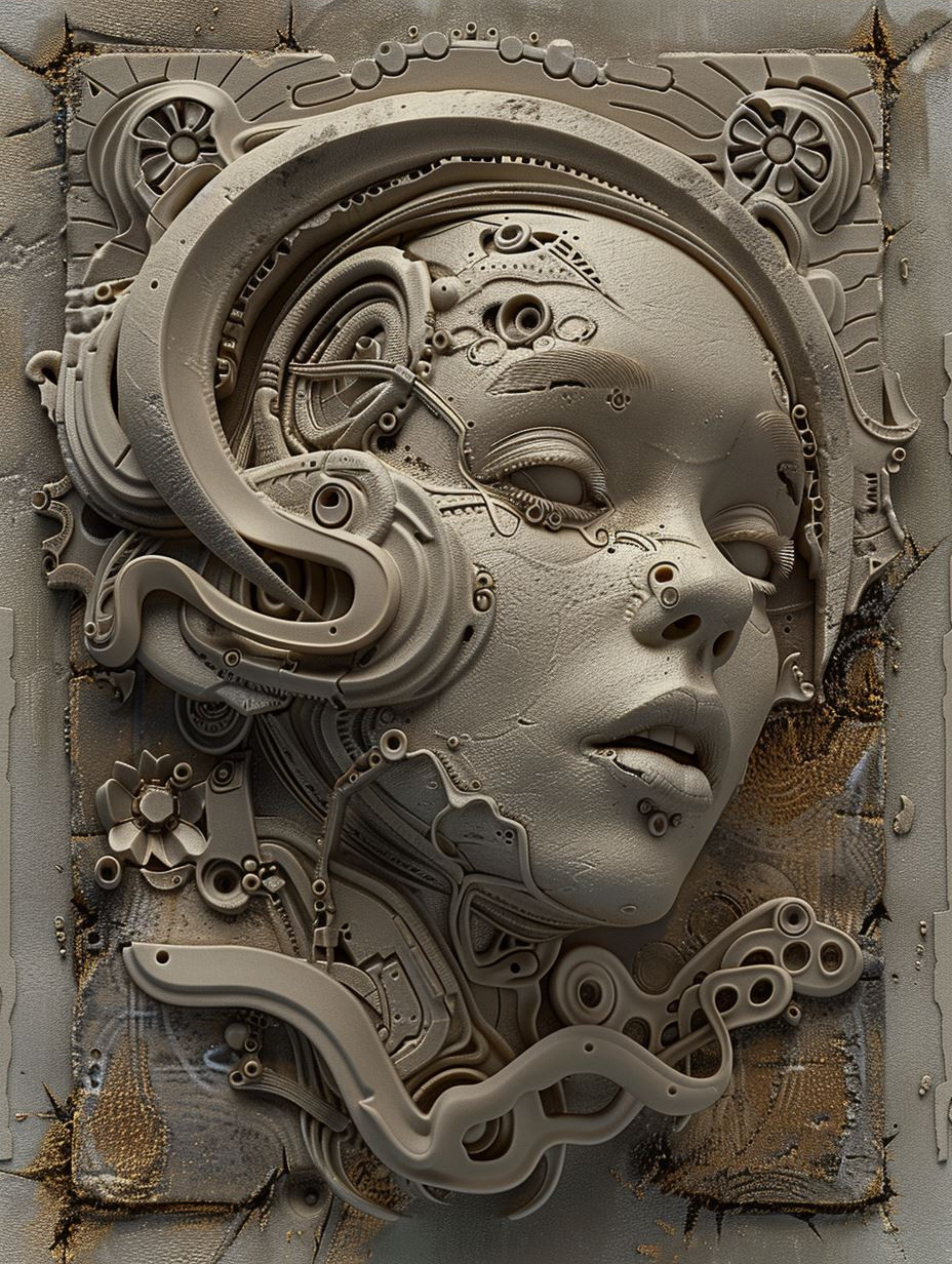 Ancient Stone Ethereal Portraits - Image 4