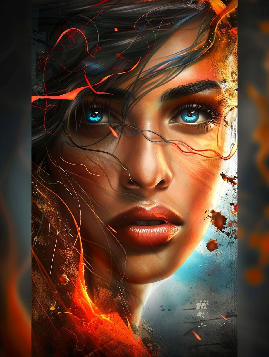 Warrior Spirit in Ember Light - Image 3