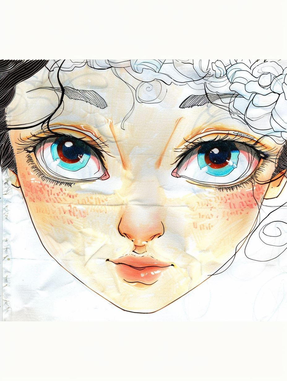 Ethereal Gazes: A Study of Digital Portraits - Image 2