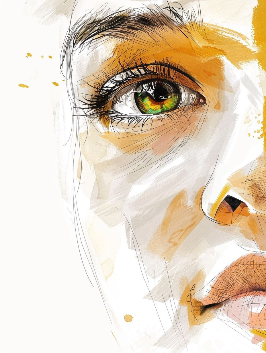 Ethereal Digital Watercolor Portraits - Image 4