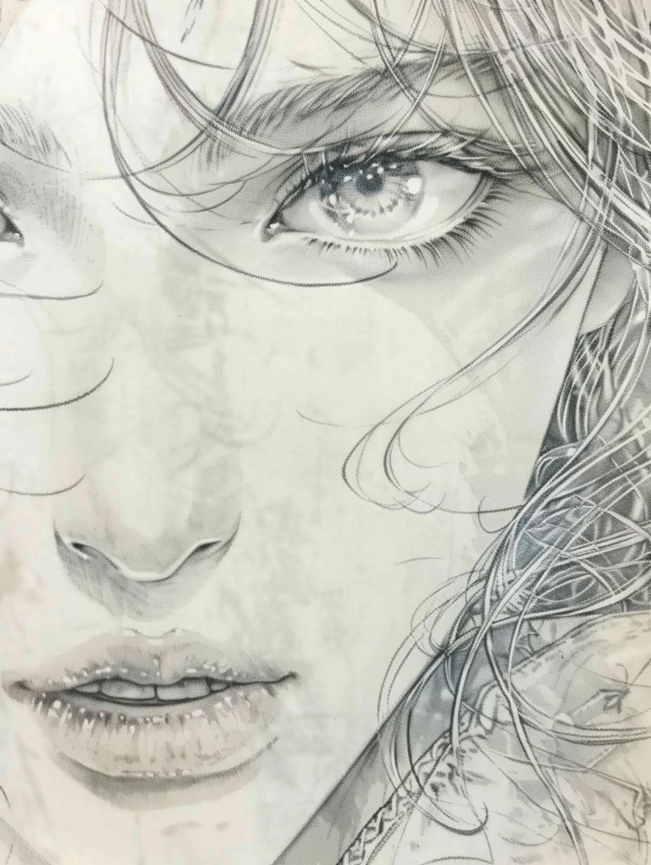 Ethereal Whispers in Pencil - Image 3