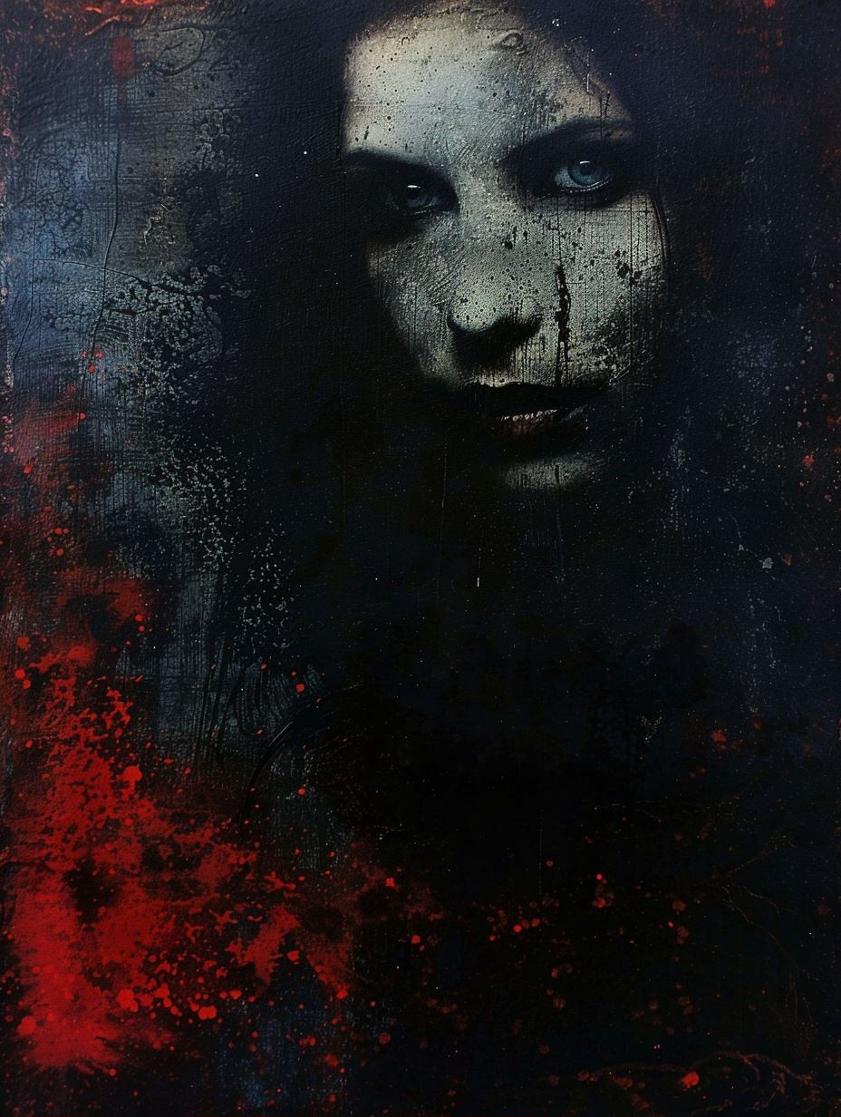 Haunting Shadows of Crimson Night - Image 2
