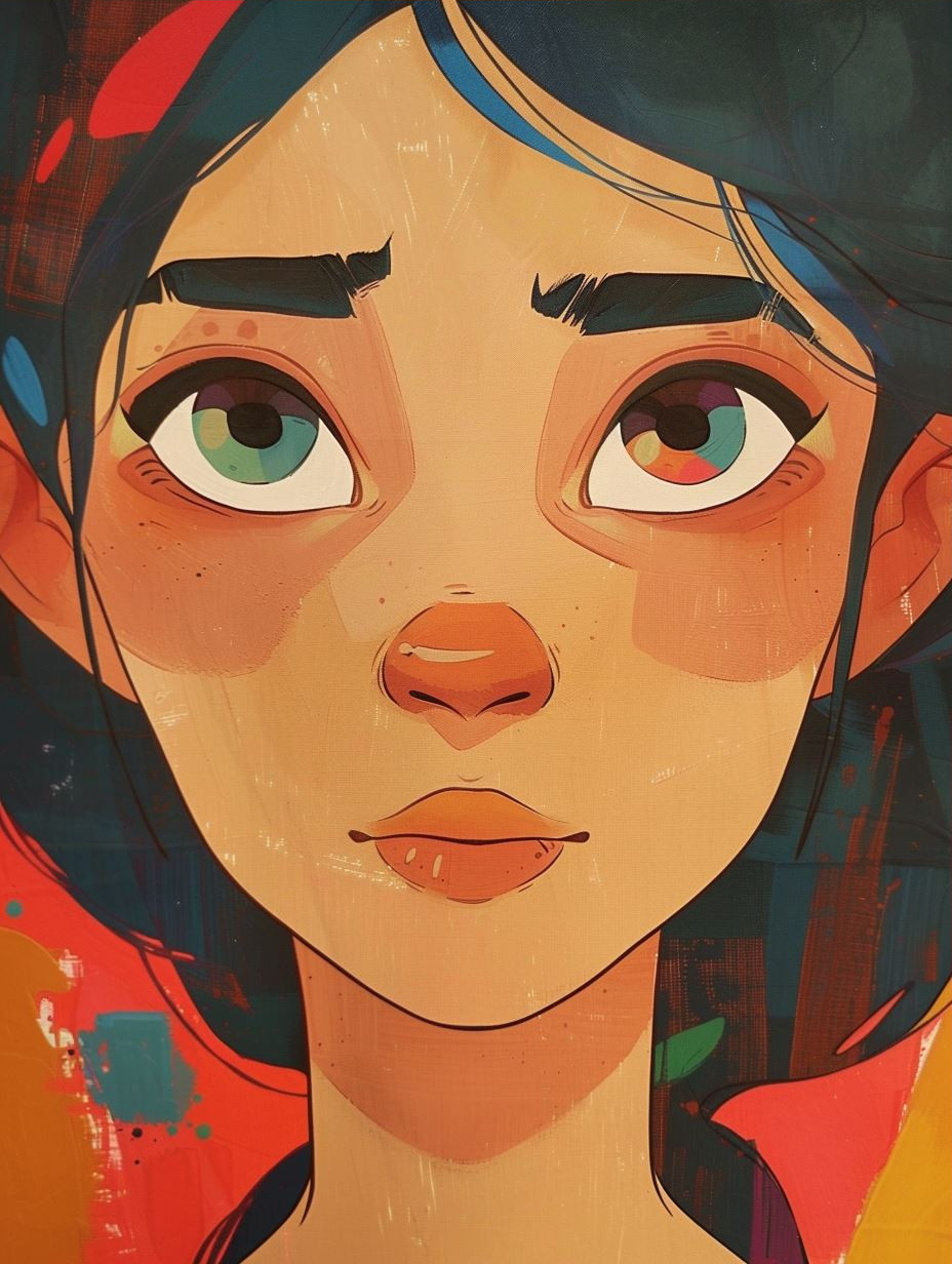 Four Faces of Stylized Digital Art - Image 3