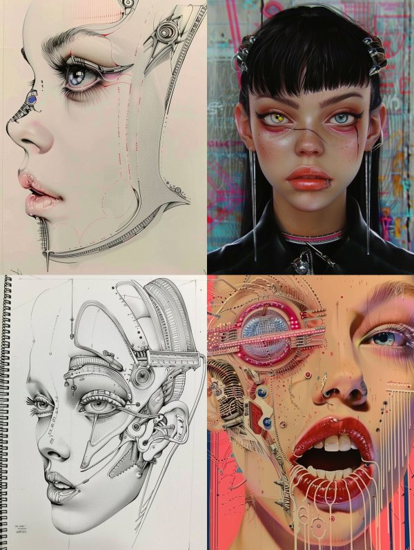 Cybernetic Visions: The Fusion of Flesh and Machine