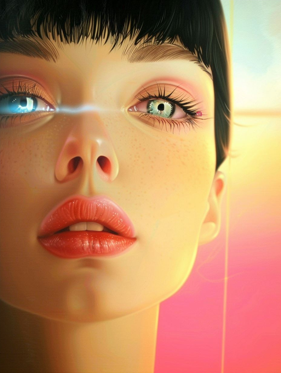 Futuristic Cybernetic Ethereal Portraits - Image 4