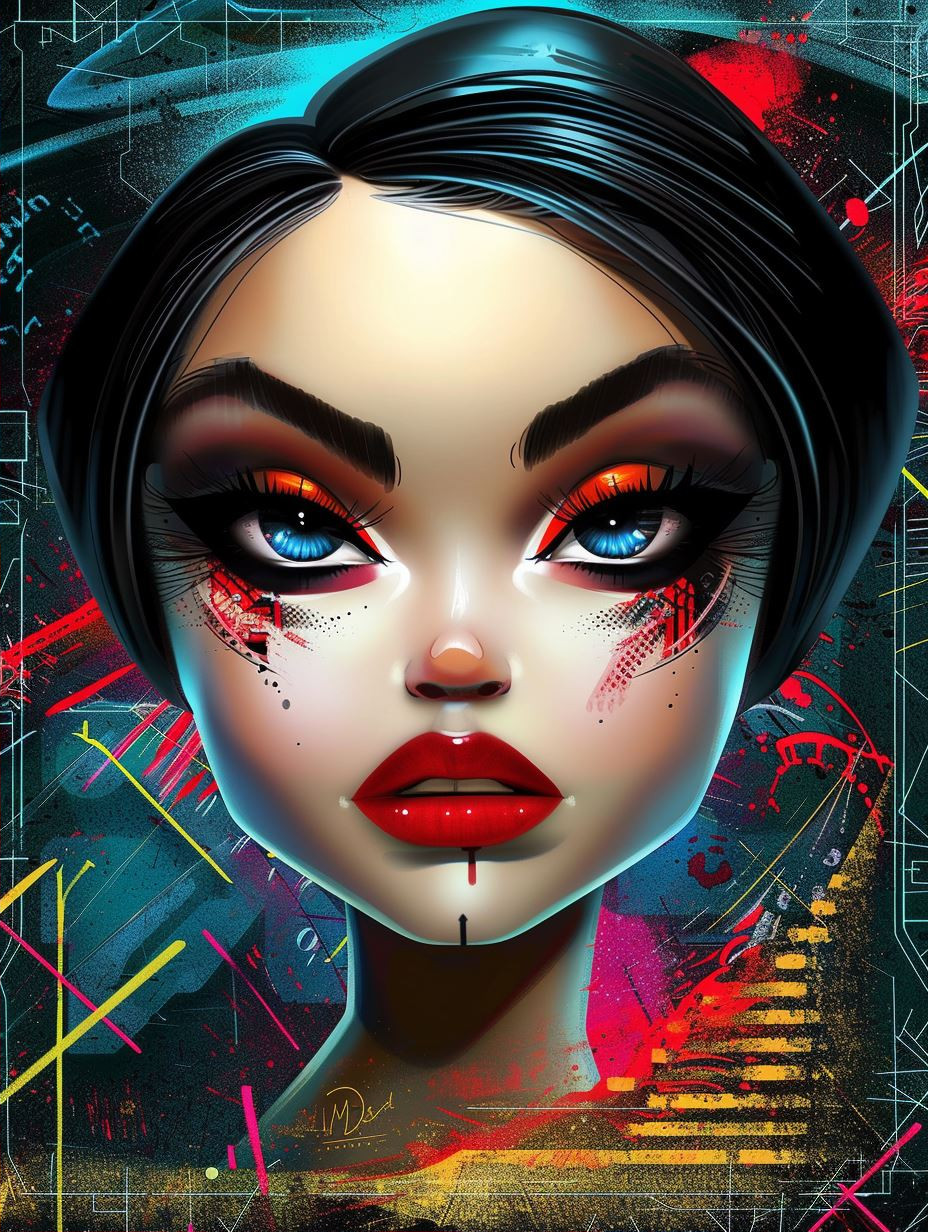 Vibrant Visions of Modern Feminine Art - Image 2