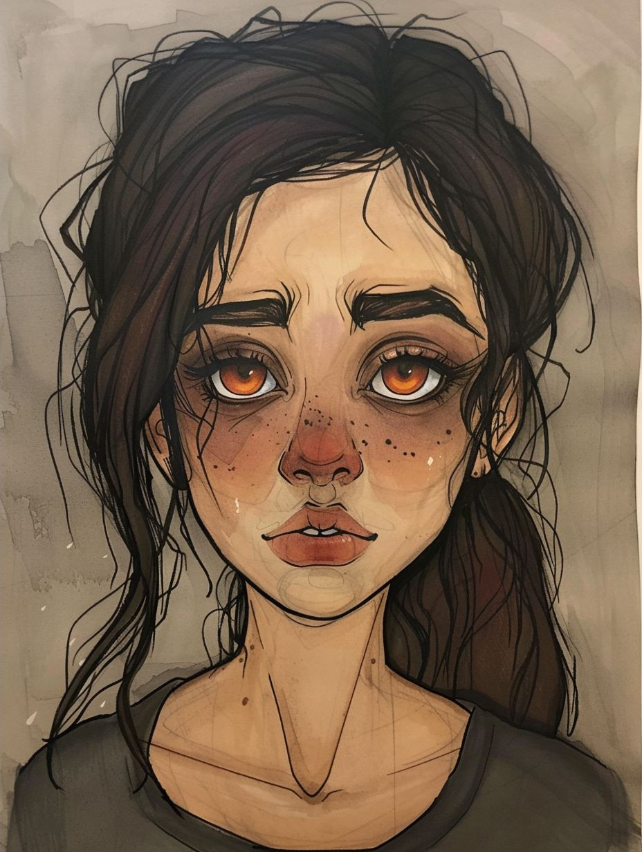 Ethereal Elf Sketch - Image 2