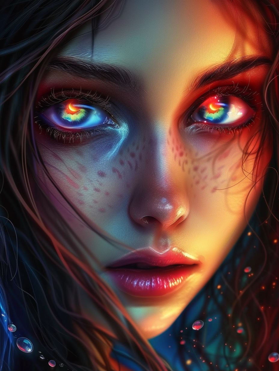 Ethereal Gaze of Twilight - Image 1