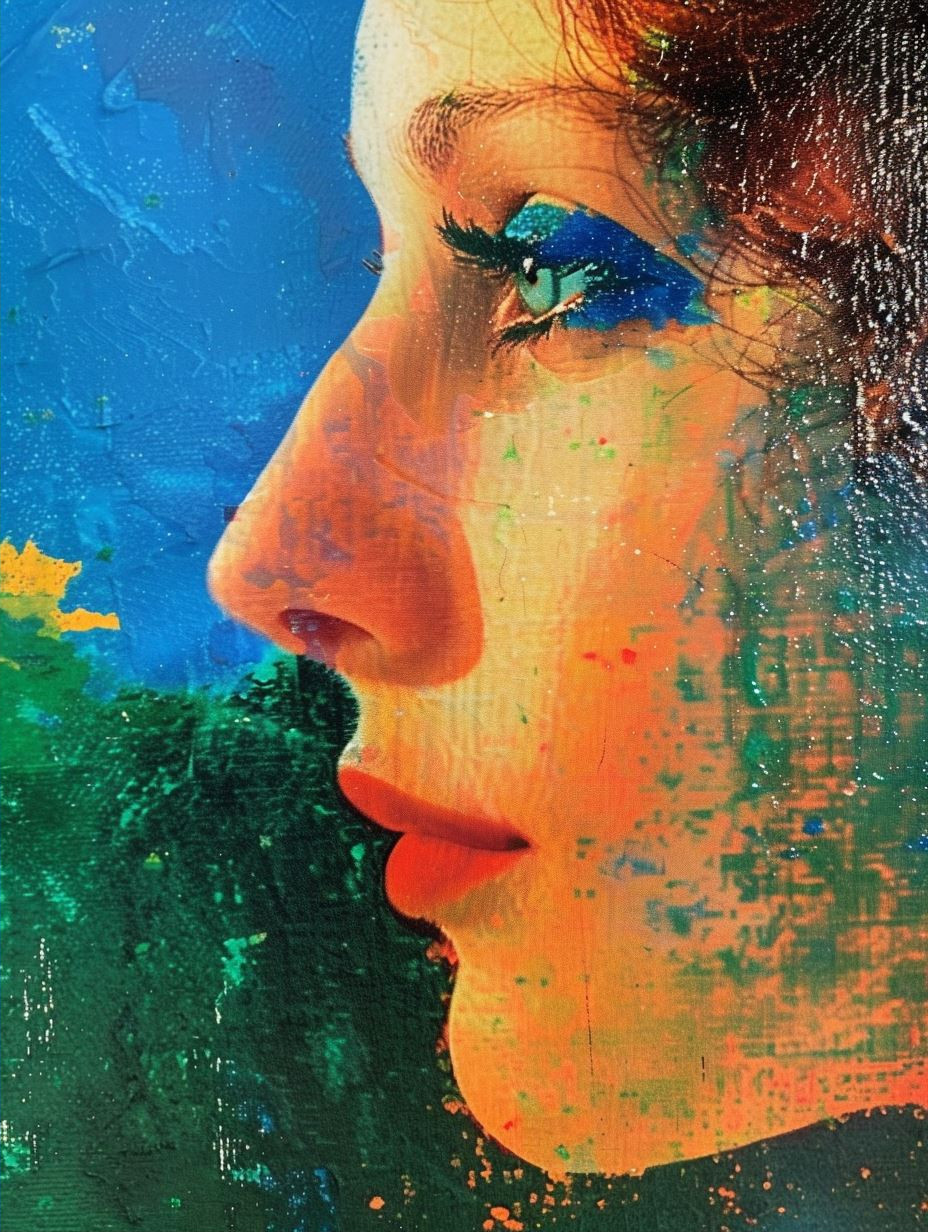 Abstract Fragments of Human Gaze - Image 2