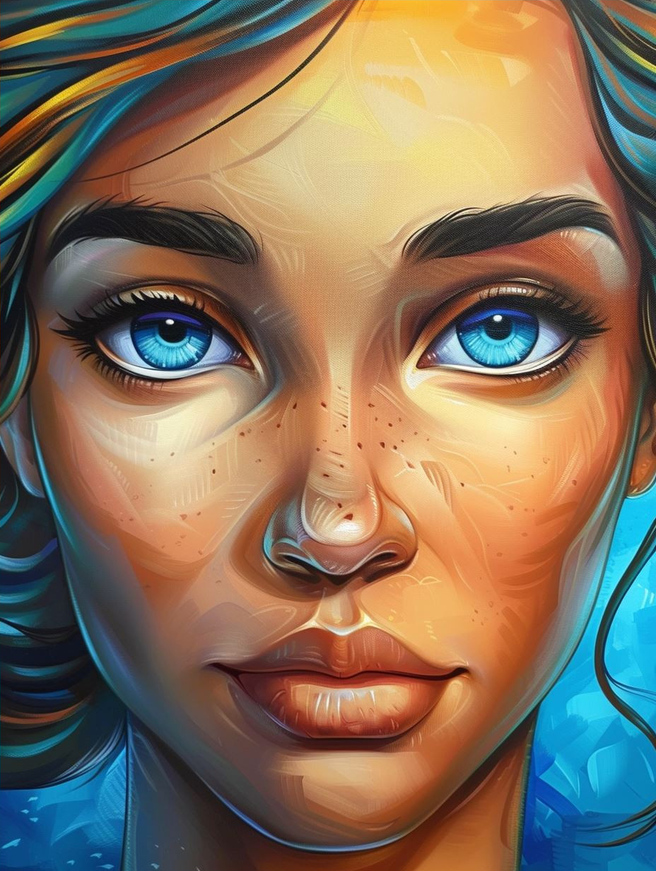 Radiant Adventurer in Golden Light - Image 4
