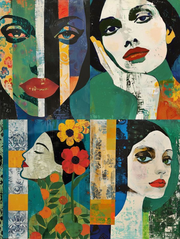 Fragmented Visions of Feminine Grace