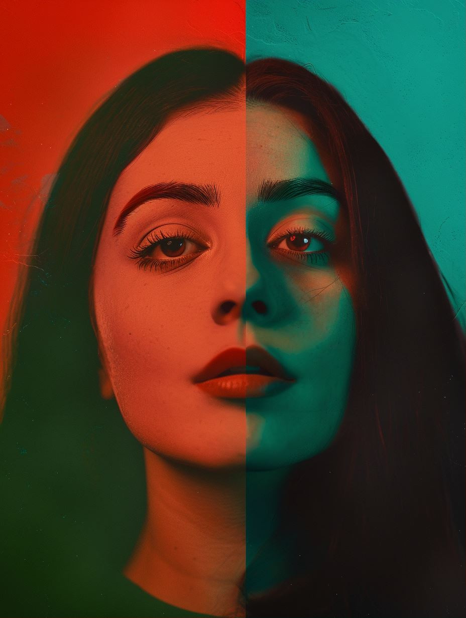 Dual Tone Cinematic Portrait