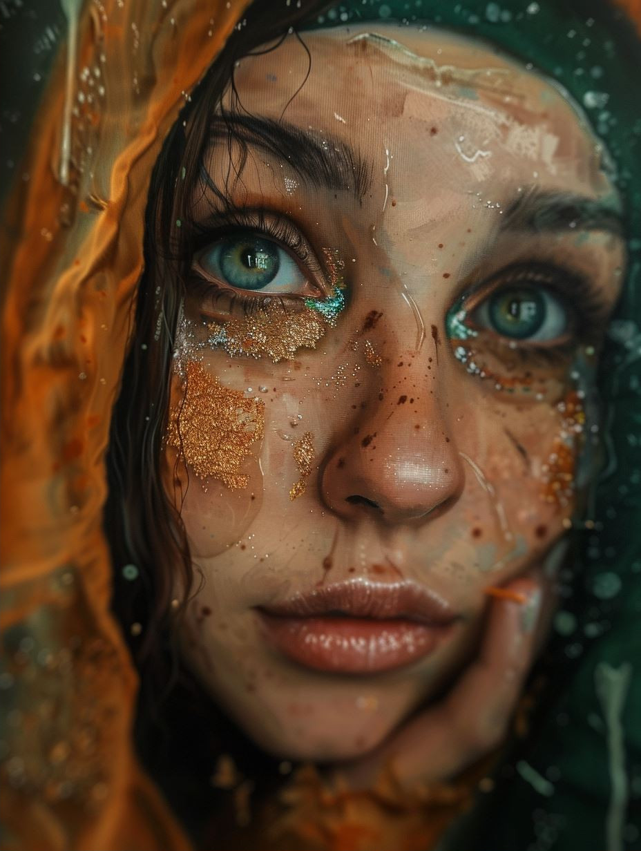 Ethereal Gaze of Cosmic Dust - Image 2