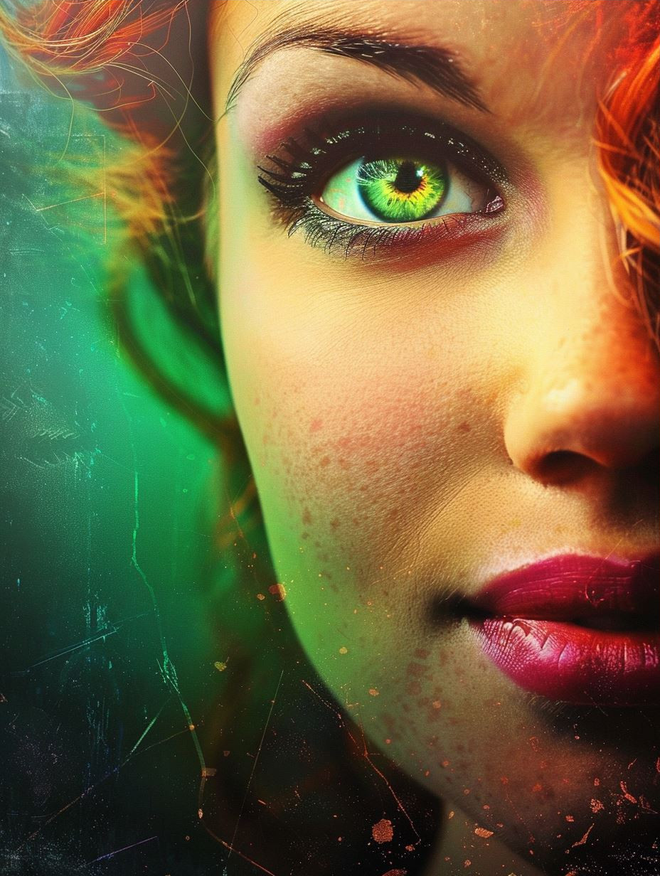 Prismatic Gaze of Dual Worlds - Image 3