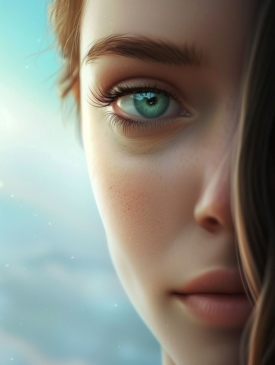 Ethereal Red-Haired Fantasy Portraits - Image 4