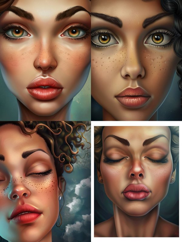Ethereal Portraits of Soft Radiance
