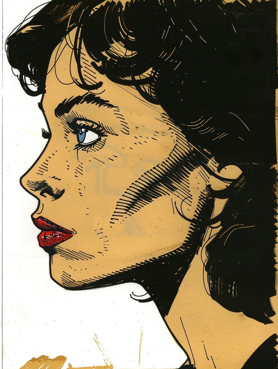 Vintage Comic Noir - Image 1