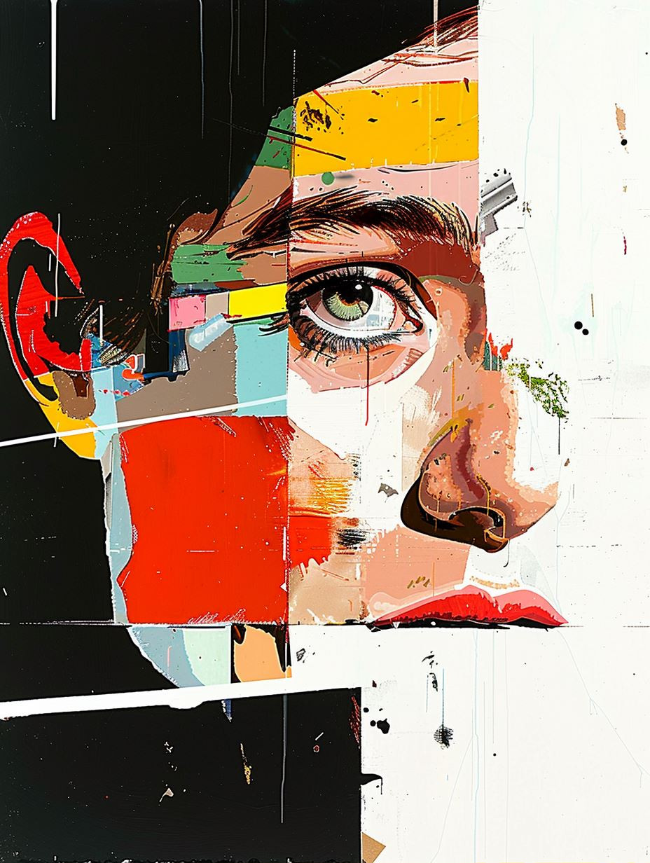 Fragmented Gaze of Modern Chaos - Image 1