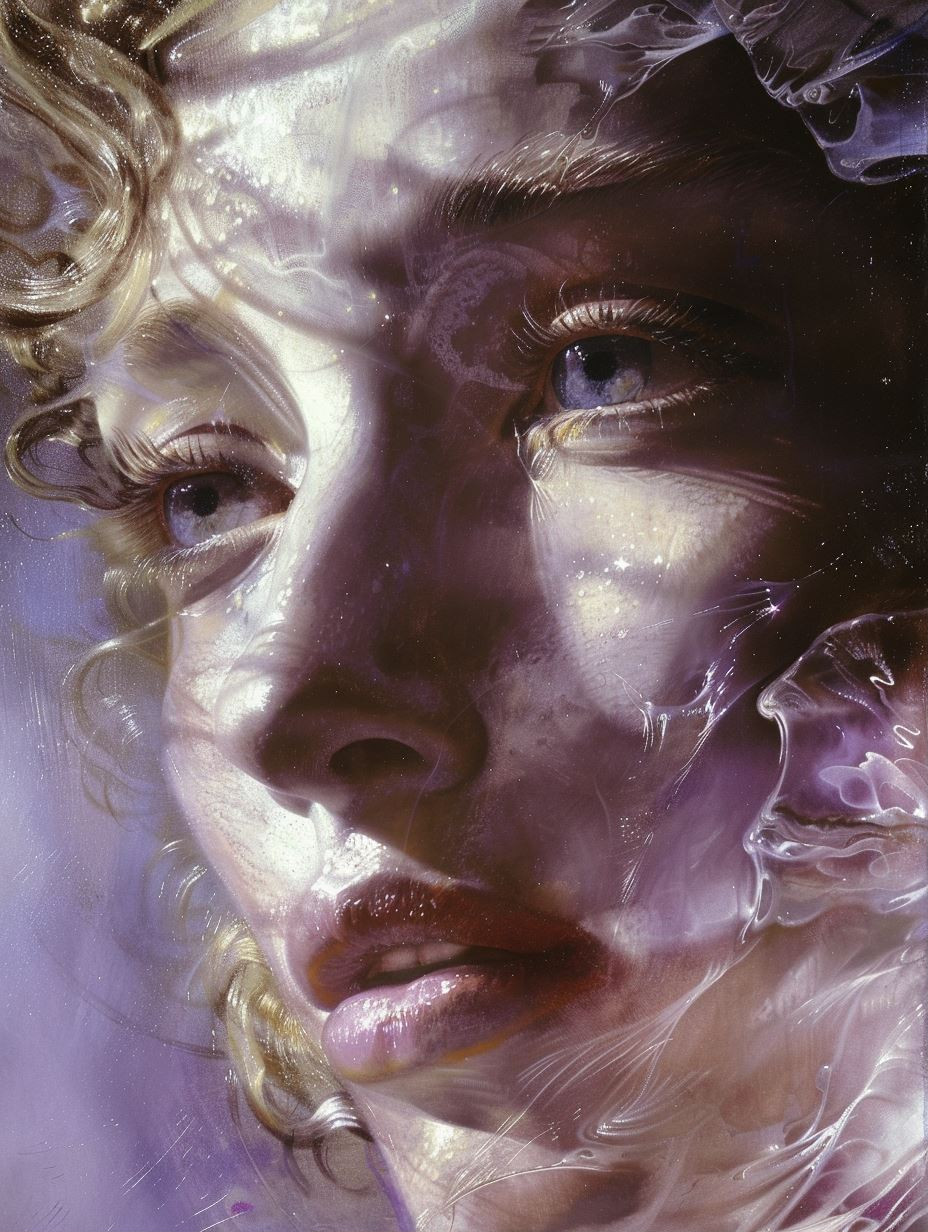 Ethereal Liquid Gaze - Image 1