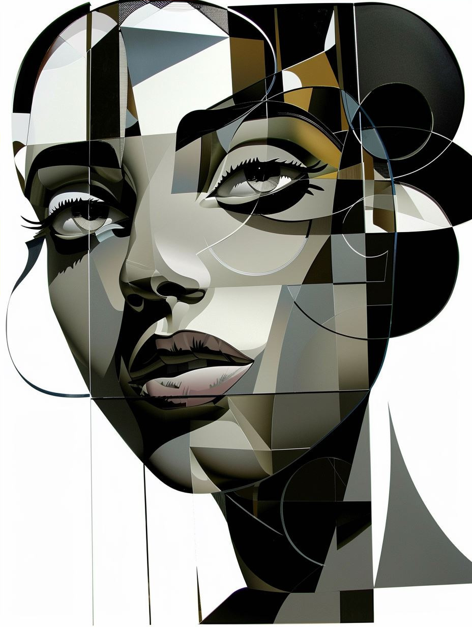 Fragmented Faces of Modern Cubism - Image 4