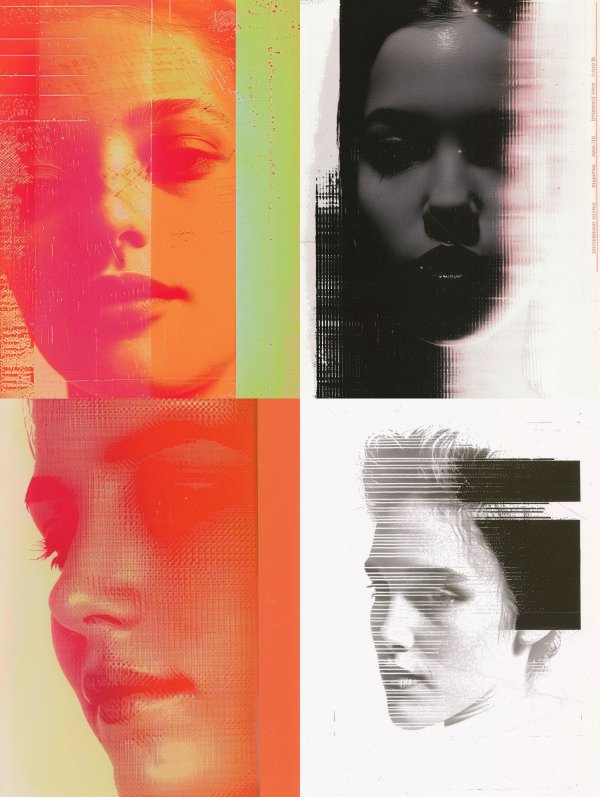 Fragmented Visions of the Human Face