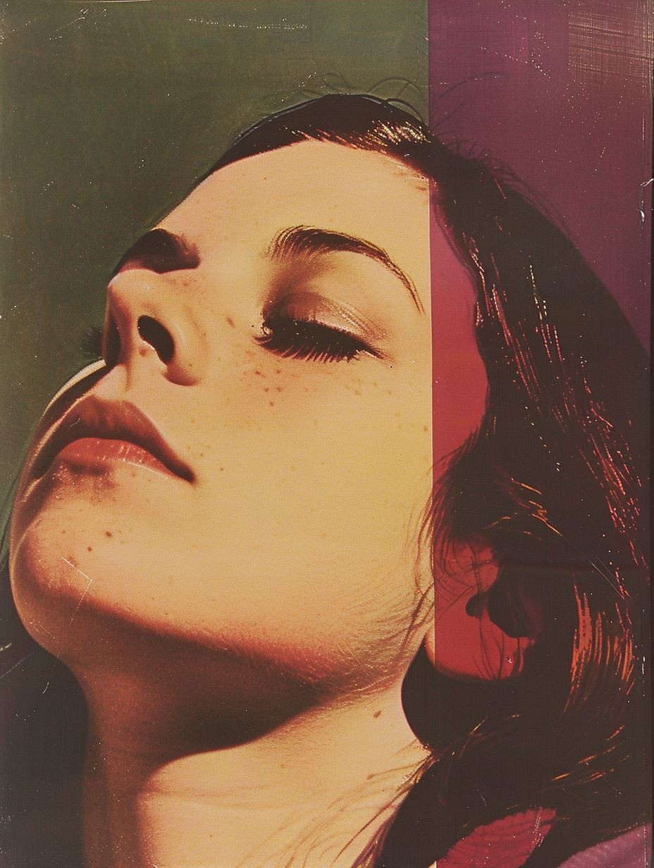 Vintage Cinematic Floral Portraits - Image 3