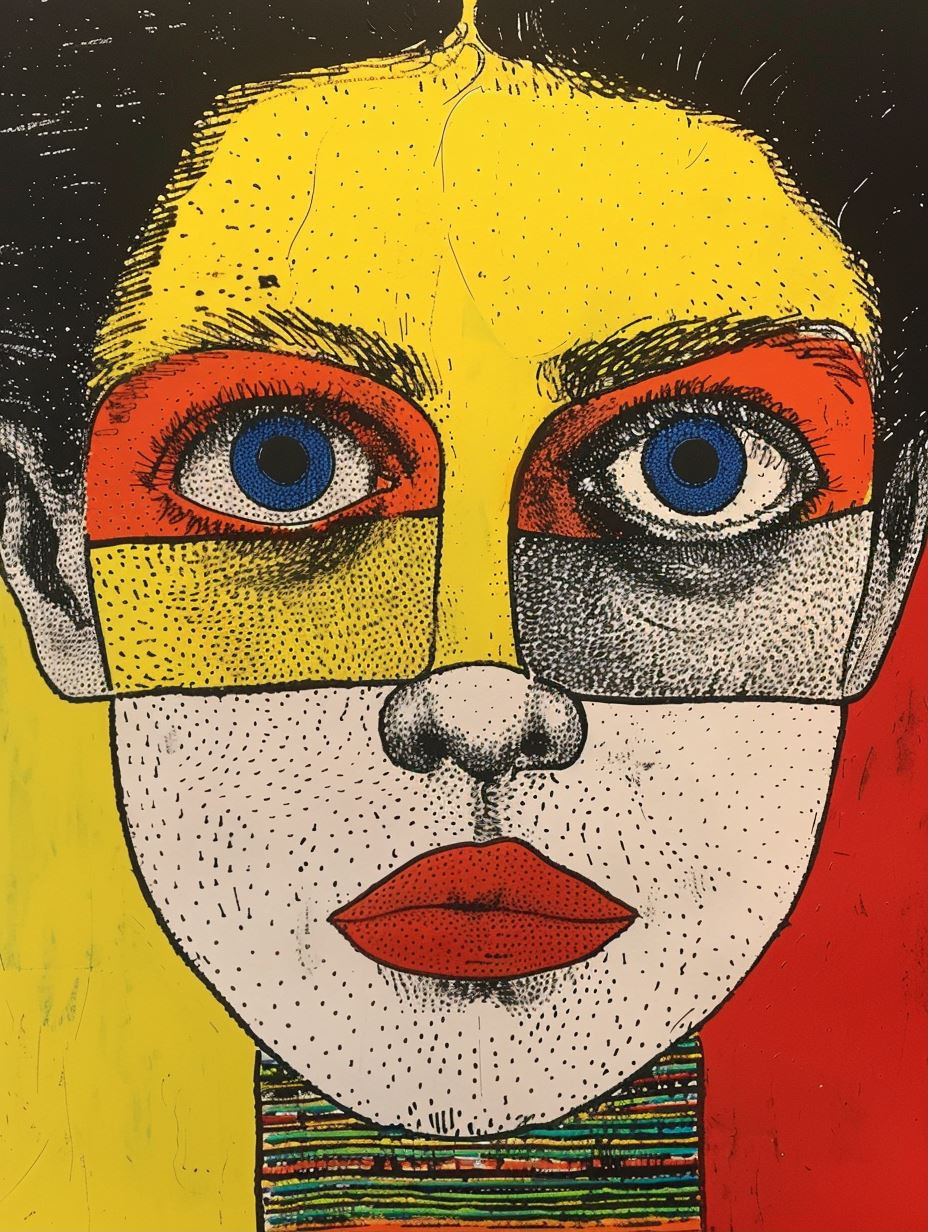 Fragmented Faces of Abstract Emotion - Image 1
