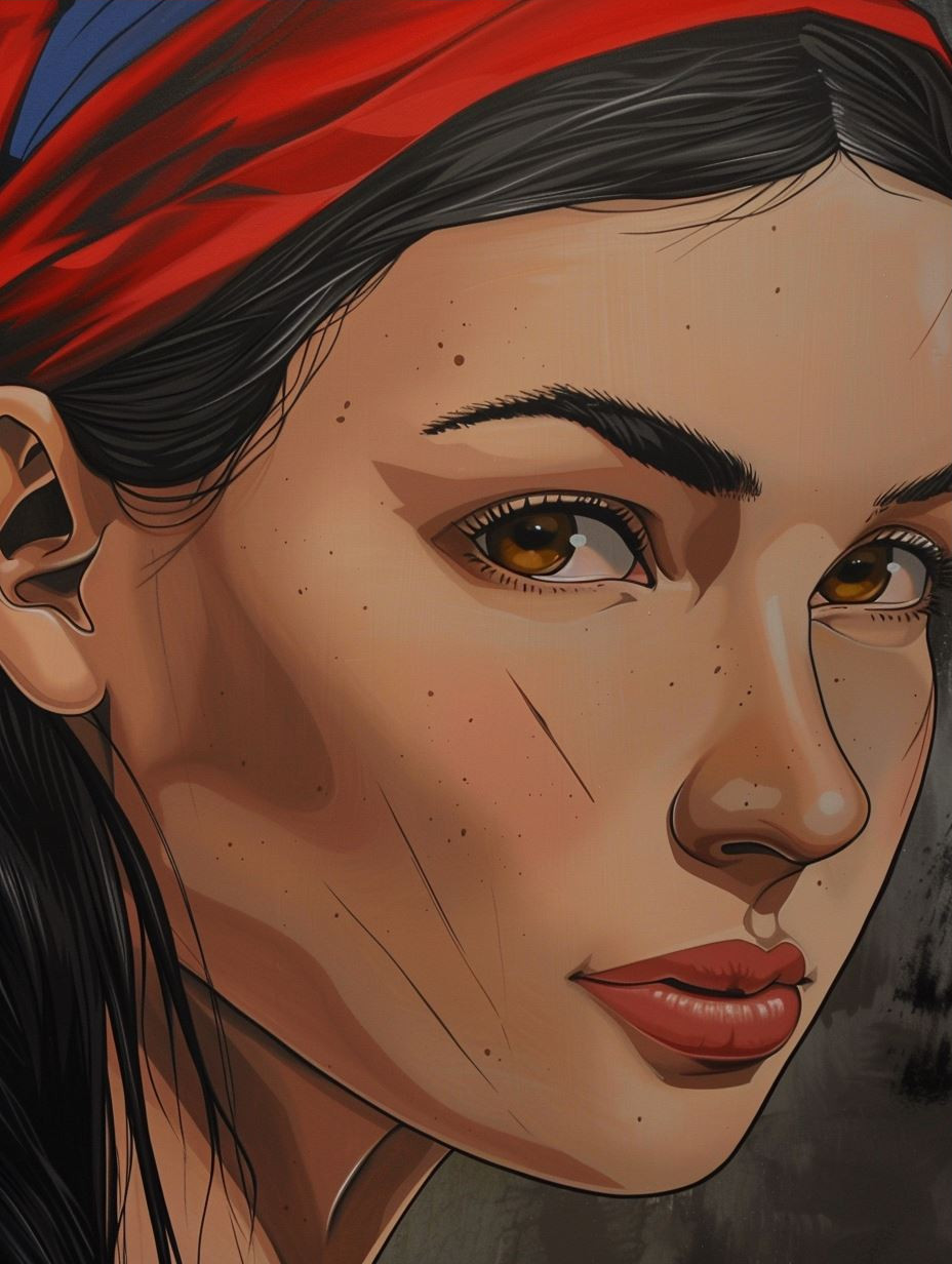 Melancholy Digital Portrait Study - Image 3