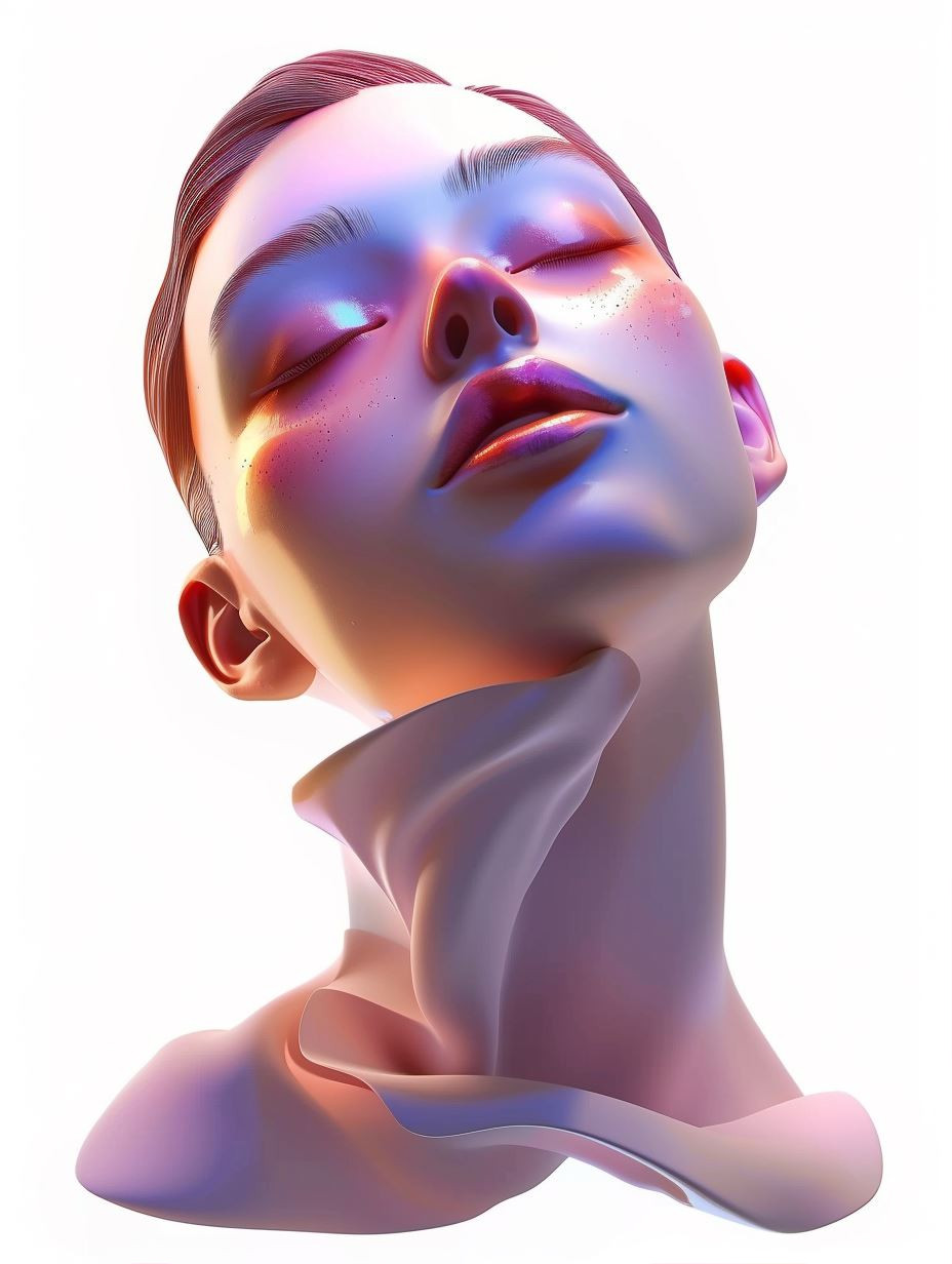 Ethereal Visions of Futuristic Beauty - Image 1