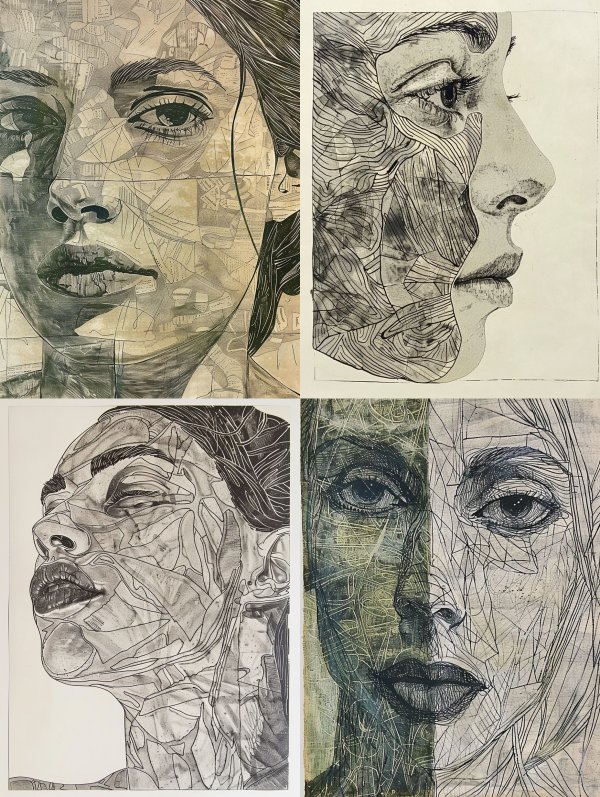 Fragmented Souls in Graphite