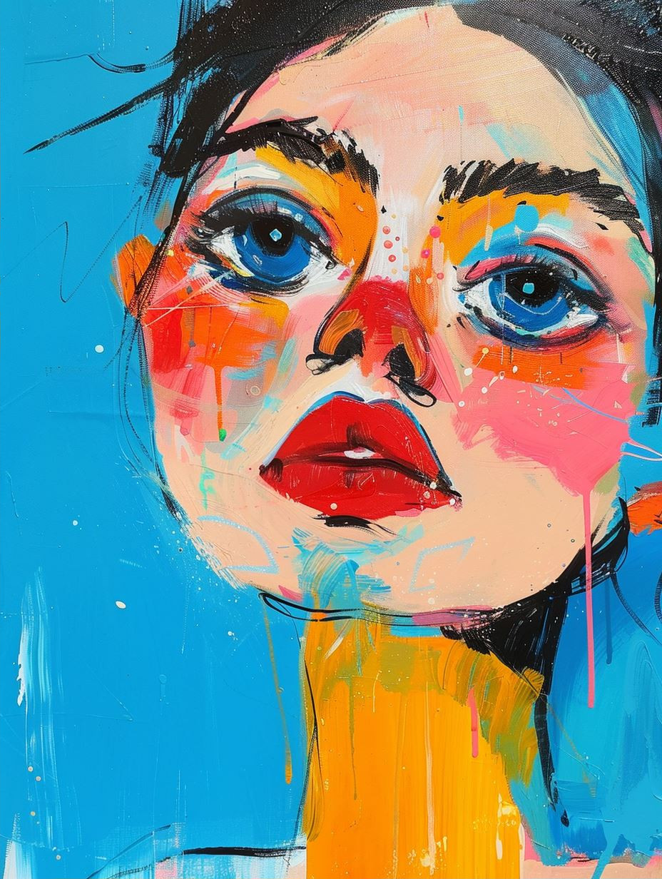 Vibrant Visions of a Modern Muse - Image 2