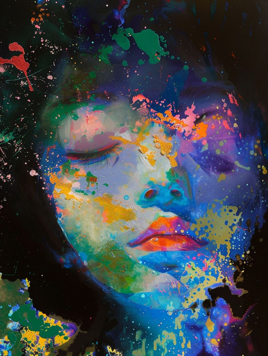 Prismatic Fragments of Dreaming Faces - Image 2