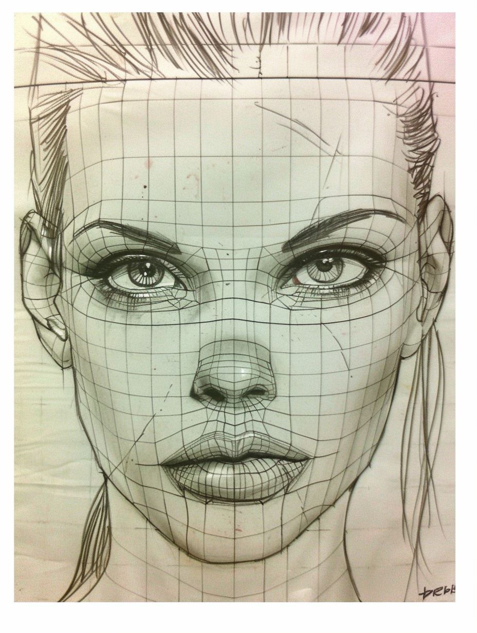 Cybernetic Evolution Portrait Study