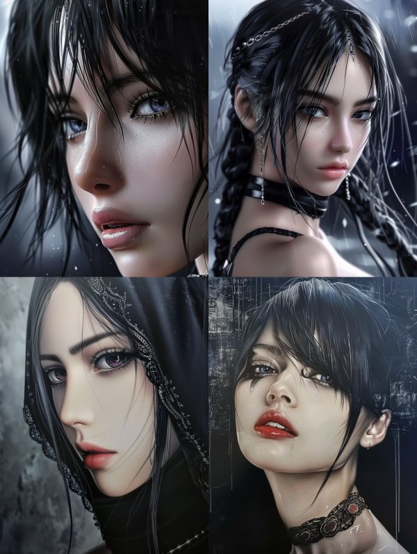 Dark Ethereal Gothic Portraiture