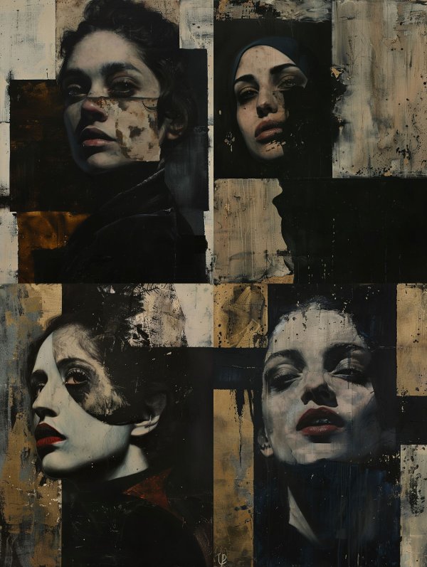 Fragmented Shadows of Melancholy