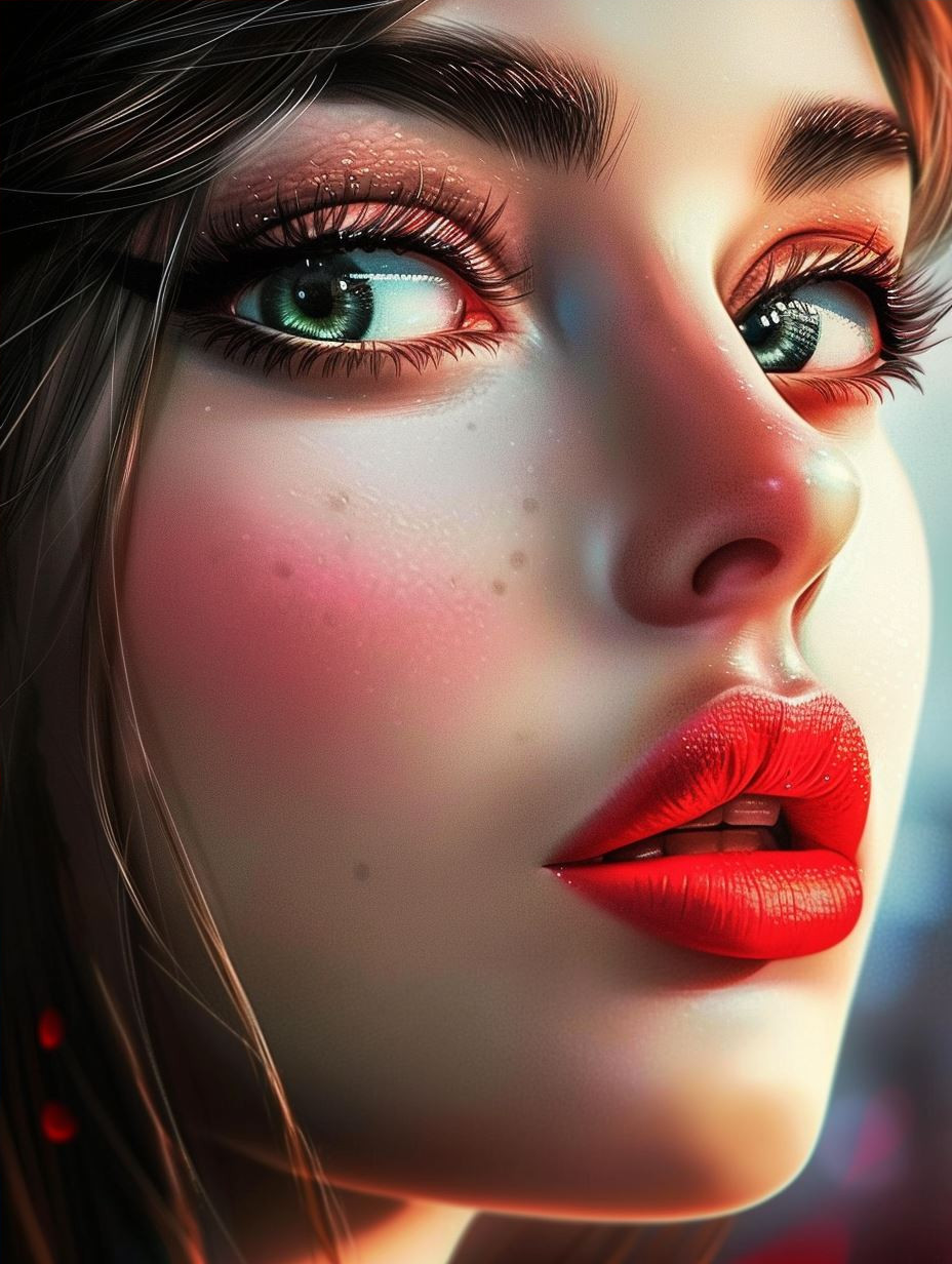Emotional Portraits of Digital Beauty - Image 4