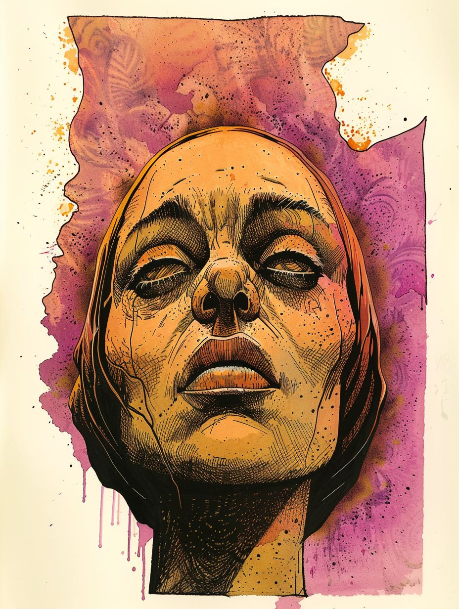 Haunting Surrealist Portrait Studies - Image 2