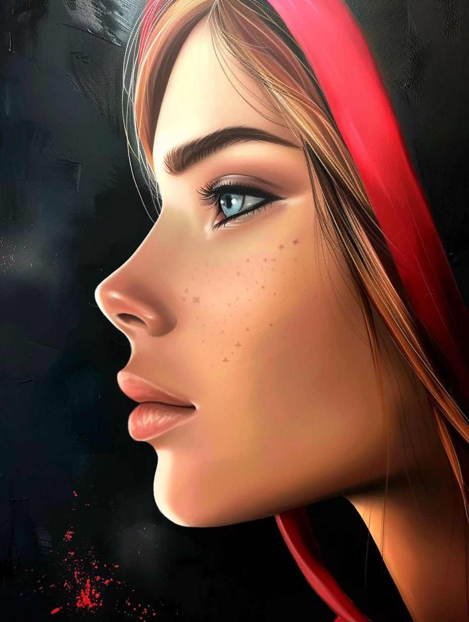 Ethereal Portraits of Crimson Grace - Image 2