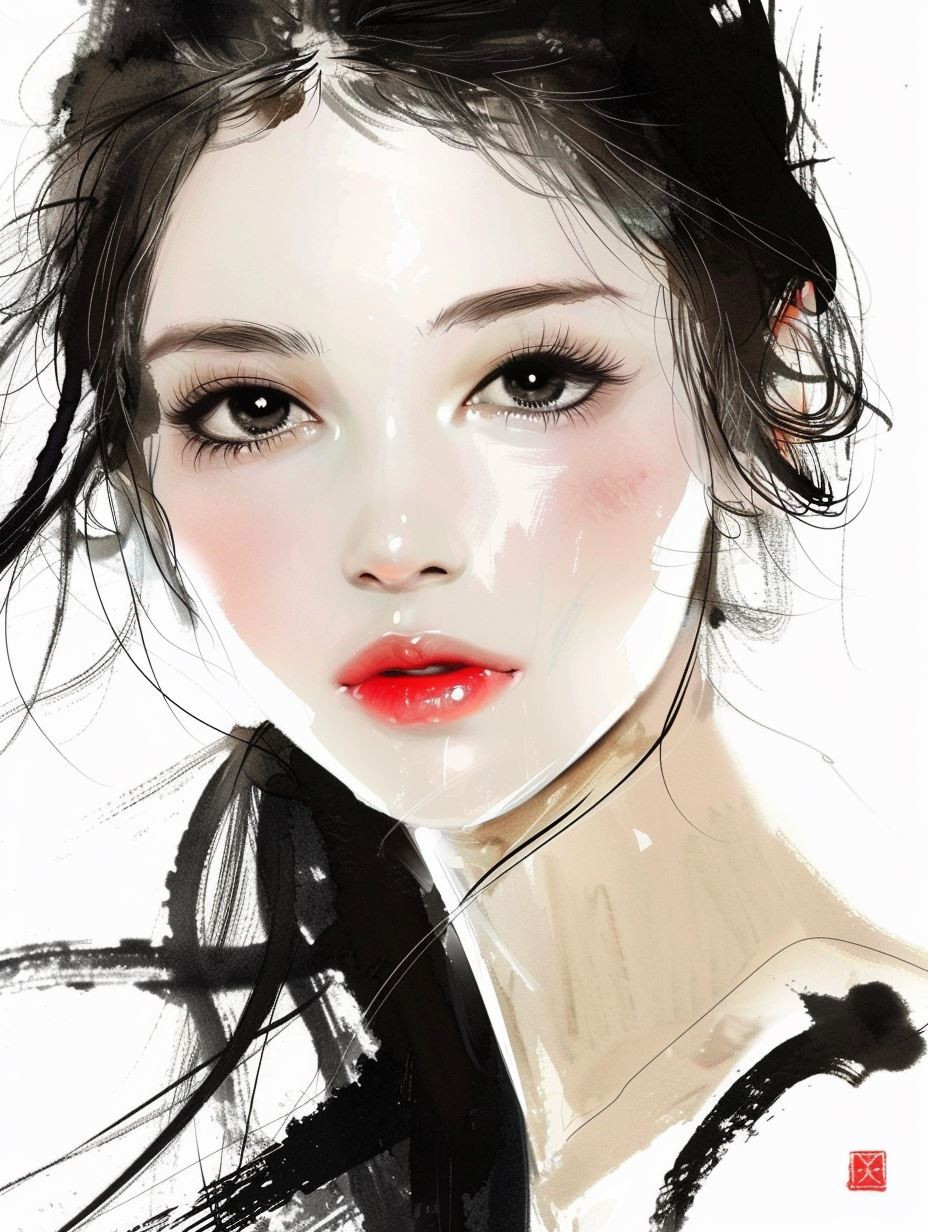 Ethereal Visions of Modern Asian Beauty - Image 1