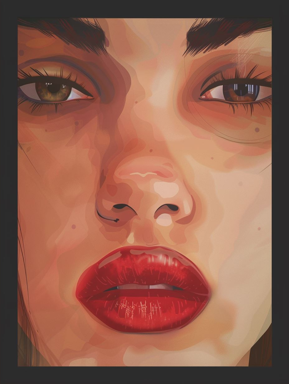Smooth Vector Portrait Study - Image 2