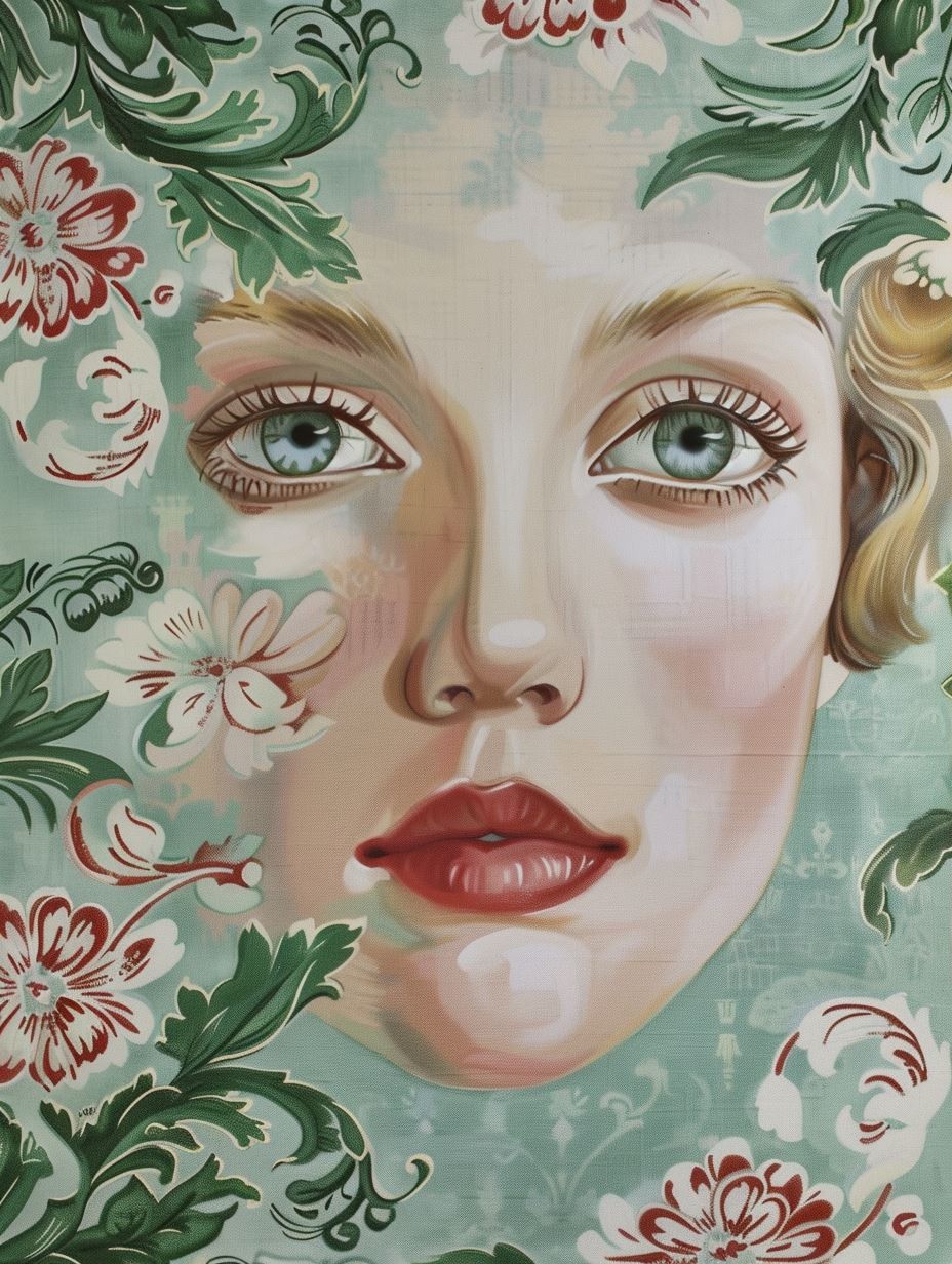 Ethereal Flora Portraiture Study - Image 3
