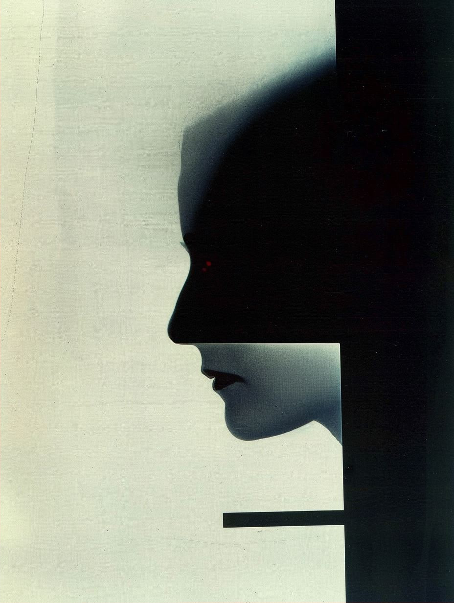 Abstract Fragments of Human Silhouette - Image 2