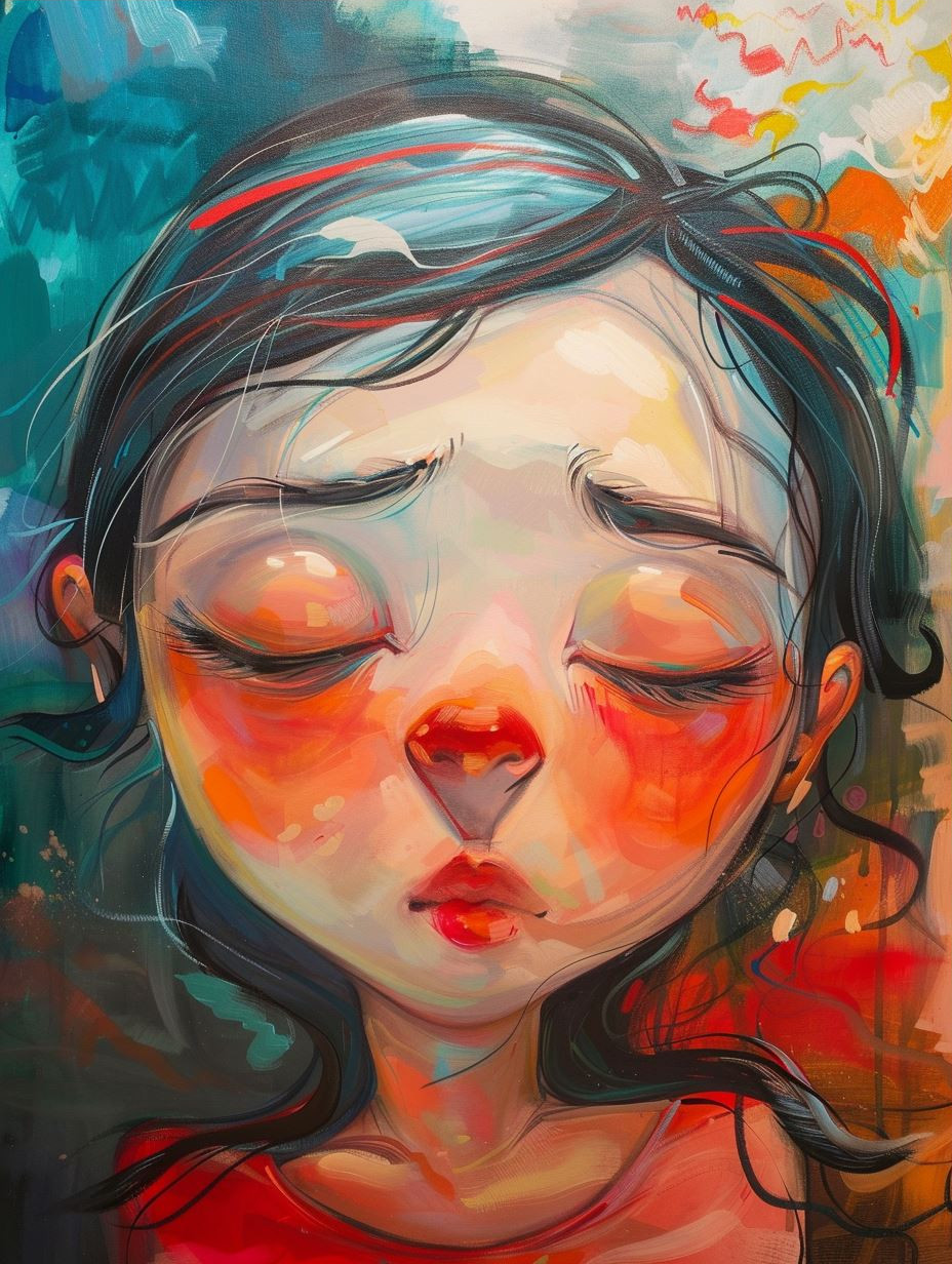 Emotional Digital Portrait Study - Image 3
