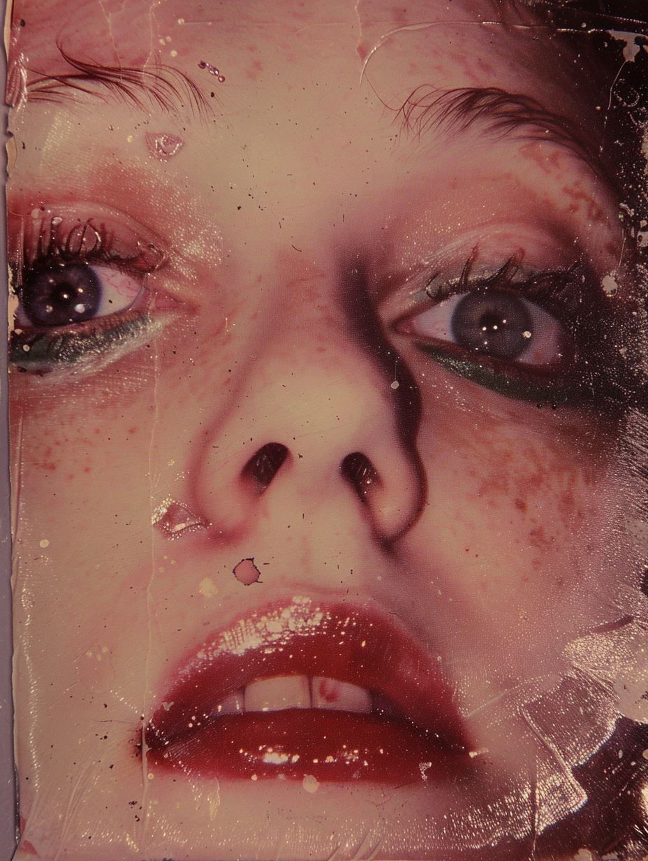 Distorted Ethereal Portrait Study