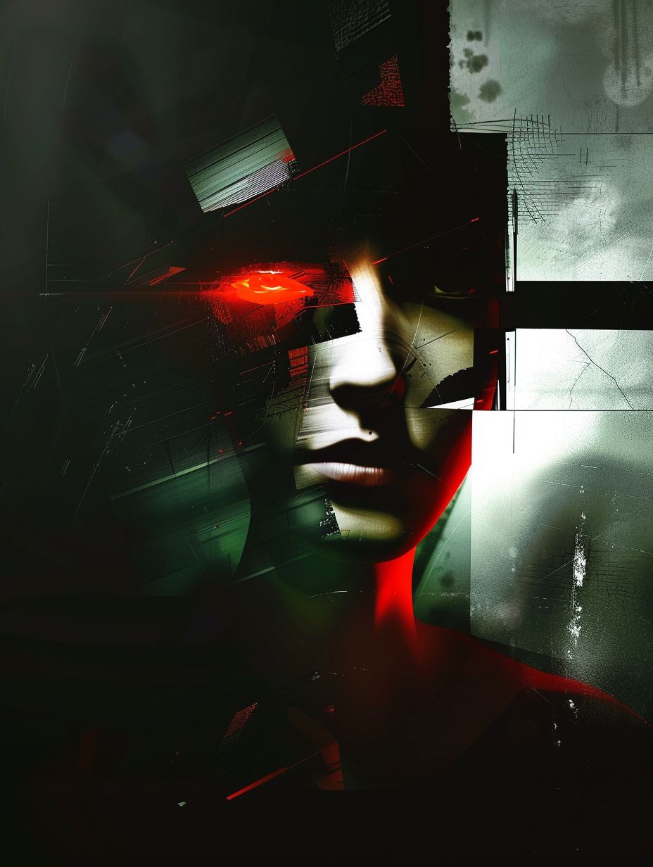 Dark Cybernetic Fragmented Portraits - Image 4
