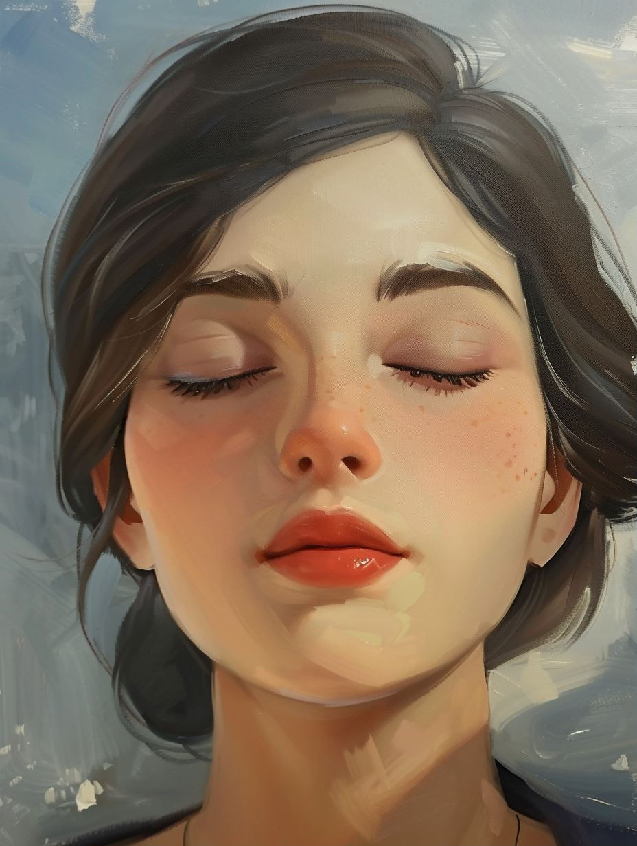 Ethereal Digital Oil Portraits - Image 1