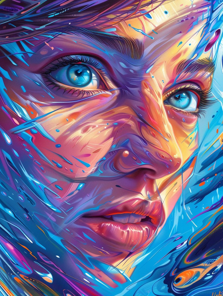 Prismatic Visions of a Digital Muse - Image 1