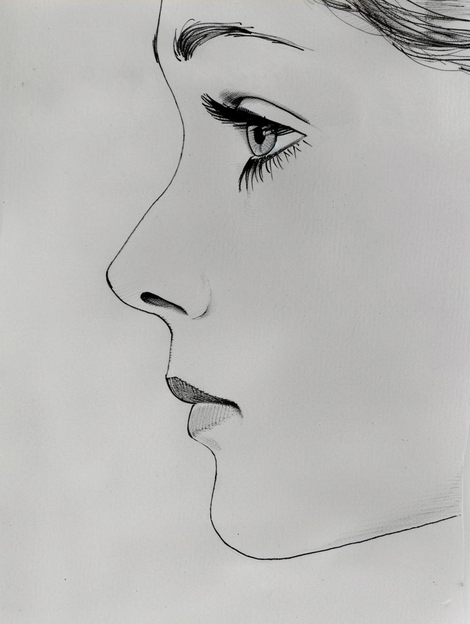 Vintage Sketch Gaze - Image 3
